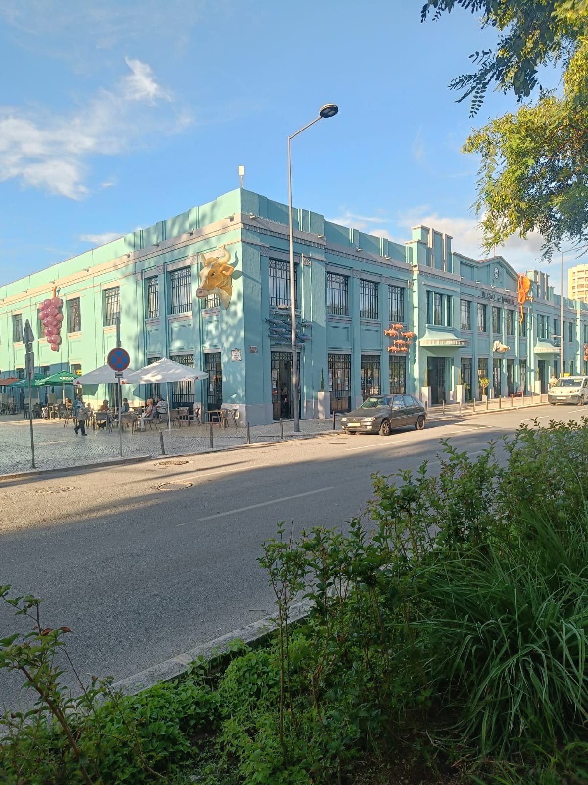 Fachada do Mercado do Livramento em Setúbal